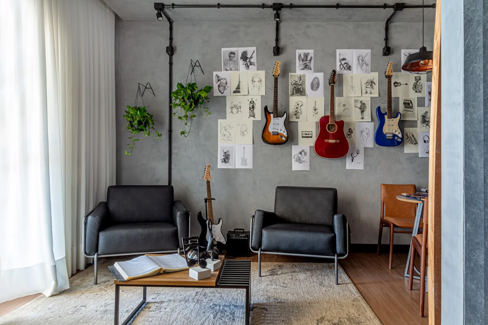 Home theater e living, projeto executado 6