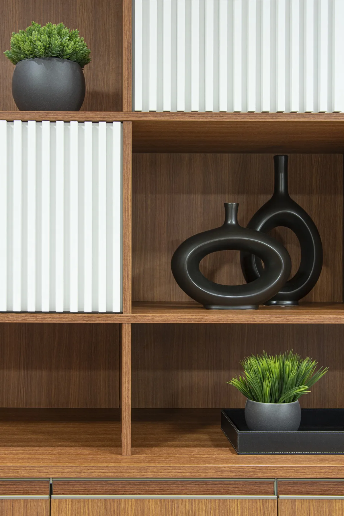 Detalhe de madeira em projeto executado