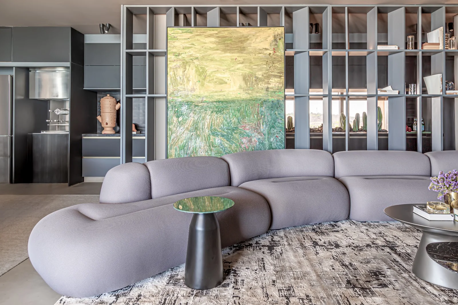 Home theater e living, projeto executado 4