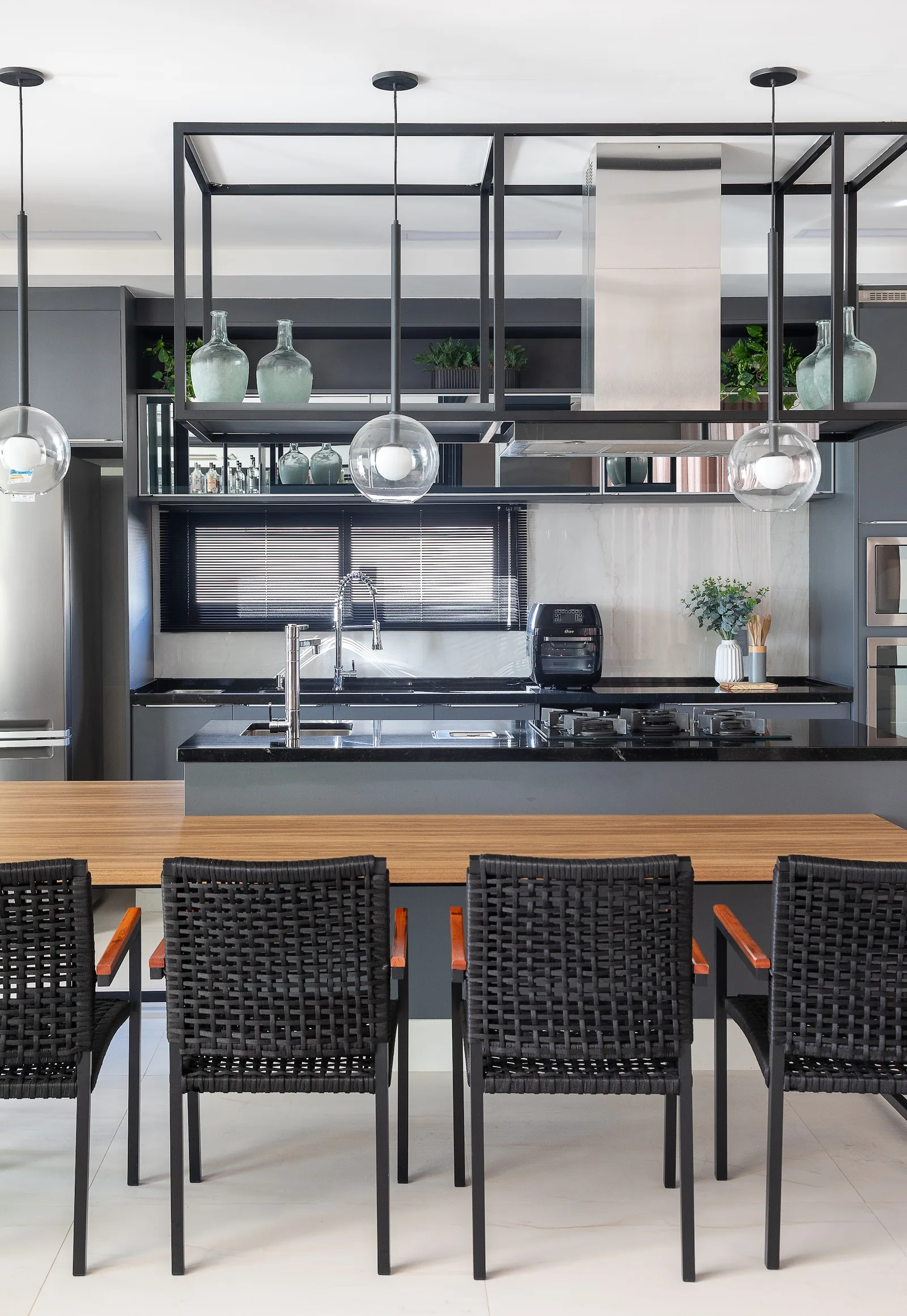 Espaço gourmet, projeto executado 2