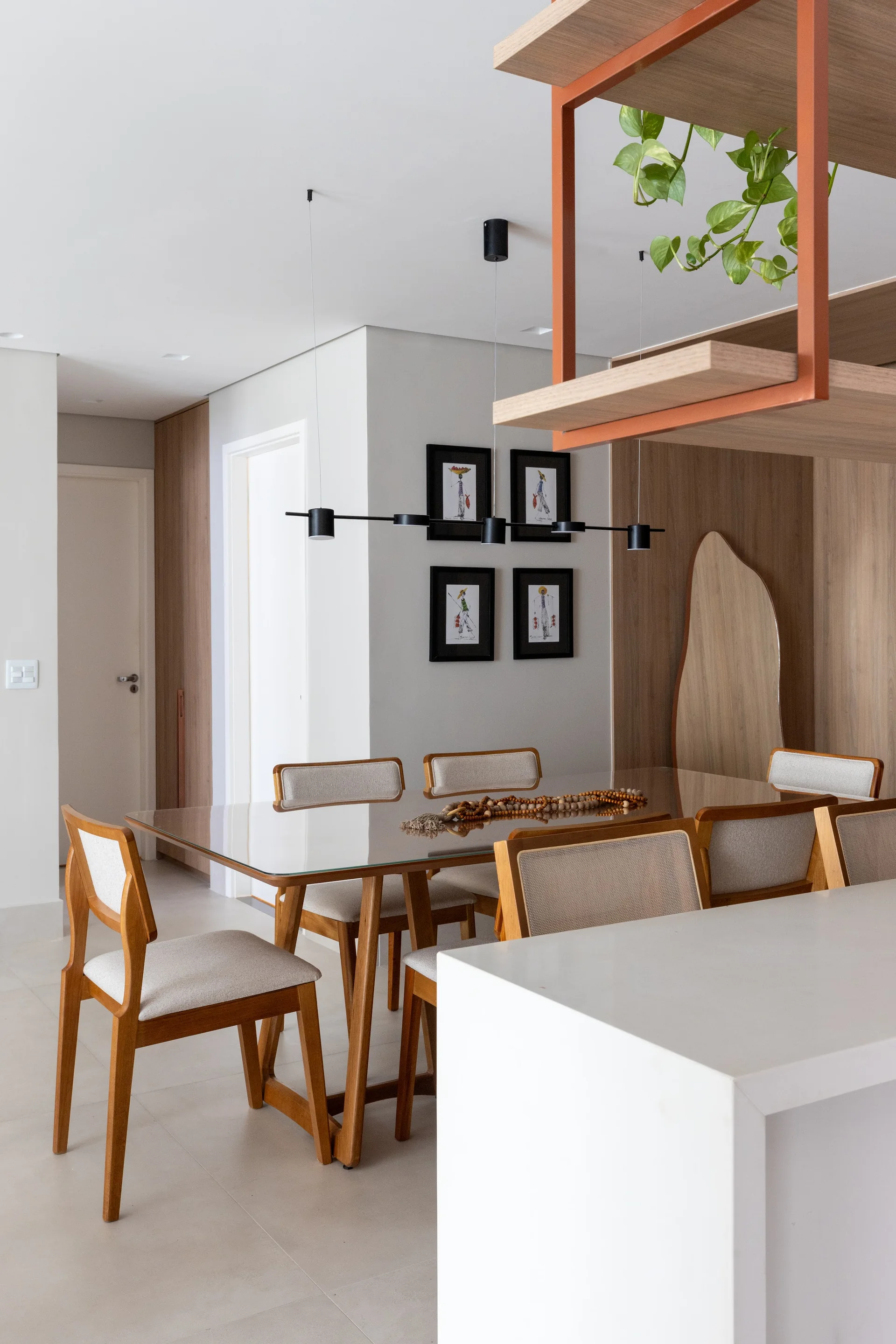 Sala de jantar, projeto executado 2